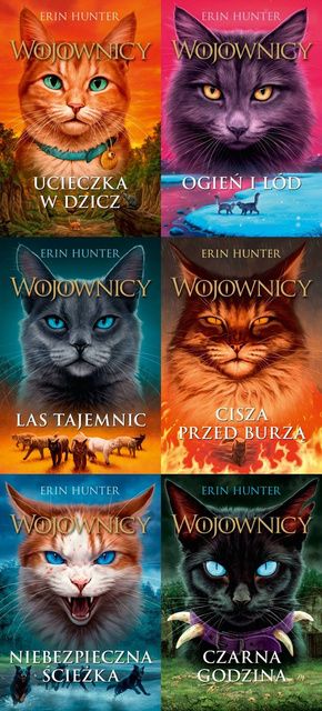 Wojownicy. Tom 1-6, Erin Hunter