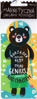 Zakładka magnetyczna - Misiek porządek