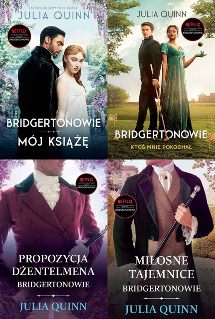 Bridgertonowie. Tom 1-4, Julia Quinn