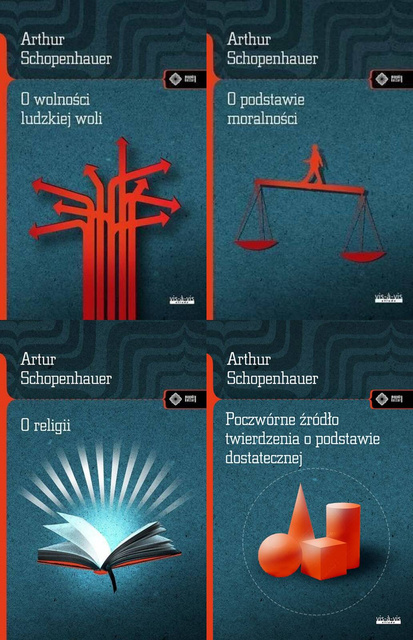 O wolności ludzkiej woli PAKIET 4, Arthur Schopenhauer