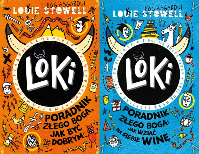 Loki. Poradnik złego boga. Tom 1-2, Louie Stowell
