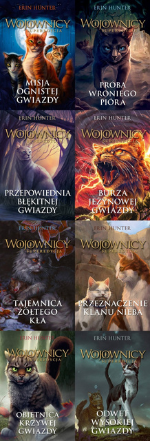 Wojownicy. Superedycja. Tom 1-8, Erin Hunter