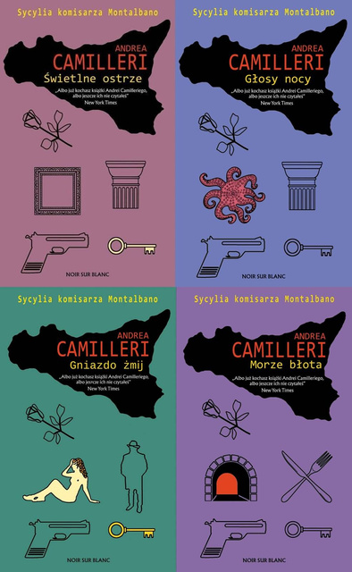 Cykl Komisarz Montalbano. Tom 19-22, Andrea Camilleri