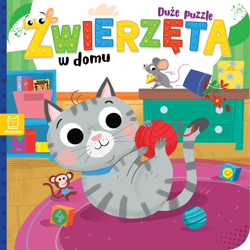 Duże puzzle. Zwierzęta w domu, Bogusław Michalec