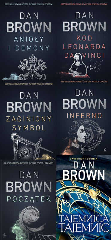 Cykl Robert Langdon. Tom 1-6, Dan Brown