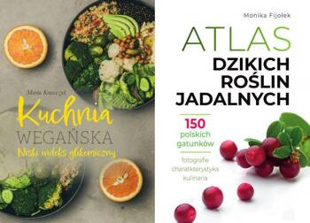 Kuchnia wegańska + Atlas dzikich roślin jadalnych PAKIET 2