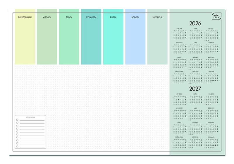 Biuwar 2026/2027 59x40cm 30 kart Colour