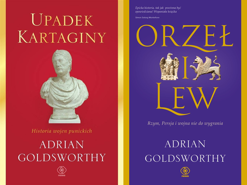 Upadek Kartaginy + Orzeł i lew, Adrian Goldsworthy