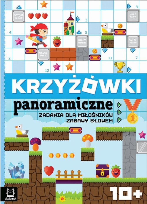 Krzyżówki panoramiczne Zadania dla miłośników zabawy słowem 10+, Karlik Beata