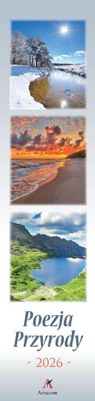 Kalendarz 2026 paskowy Poezja przyrody