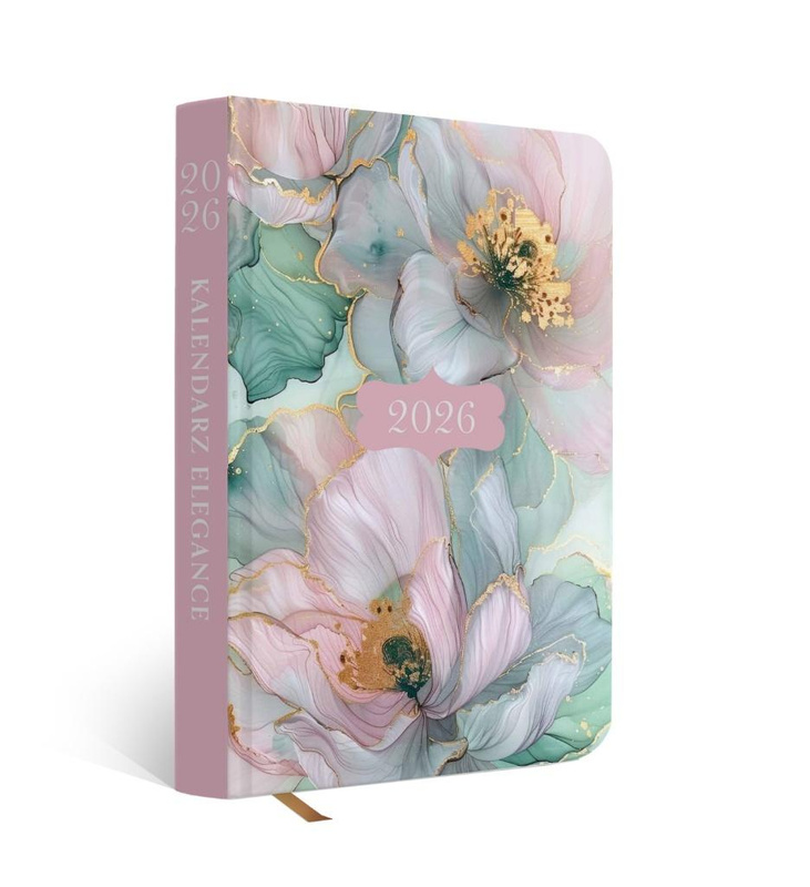 Kalendarz 2026 książkowy A5 grasso