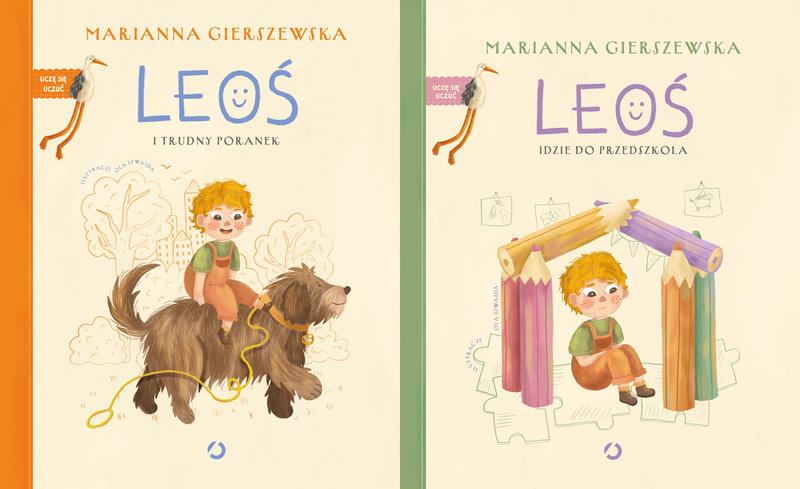 Leoś idzie do przedszkola + Leoś i trudny poranek, Marianna Gierszewska