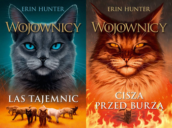 Las tajemnic + Cisza przed burzą. Wojownicy. Tom 3-4, Erin Hunter