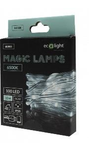 Magiczne lampki 100 led 6500K 10m DC5V
