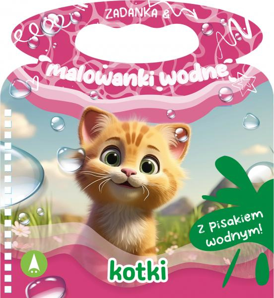 Zadanka i malowanki wodne. Kotki