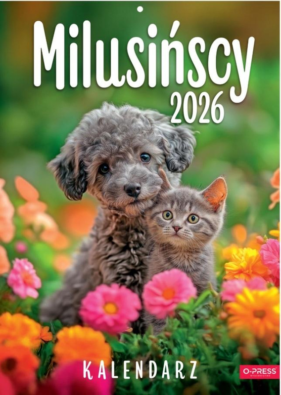 Kalendarz 2026 A4 Wieloplanszowy Milusińscy