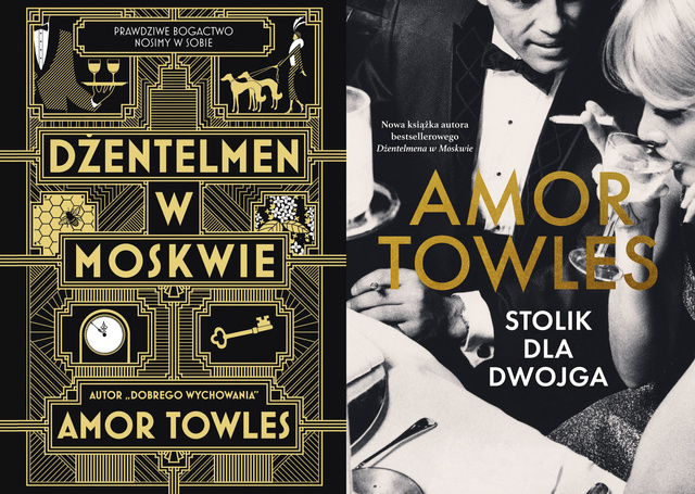 Dżentelmen w Moskwie + Stolik dla dwojga, Amor Towles
