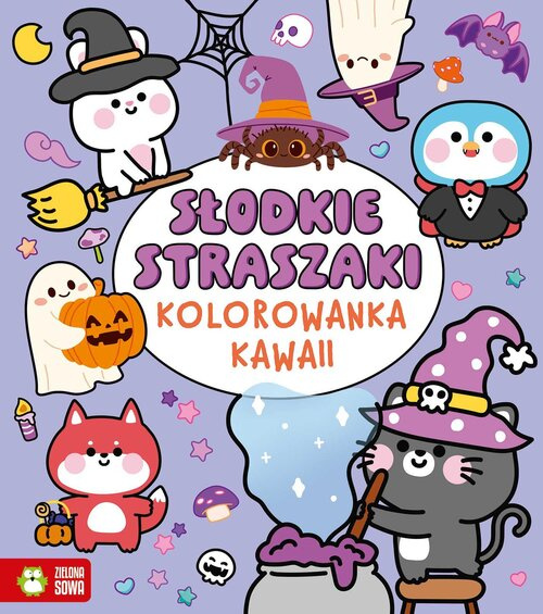 Kolorowanka Kawaii. Słodkie straszaki, Peto Violet