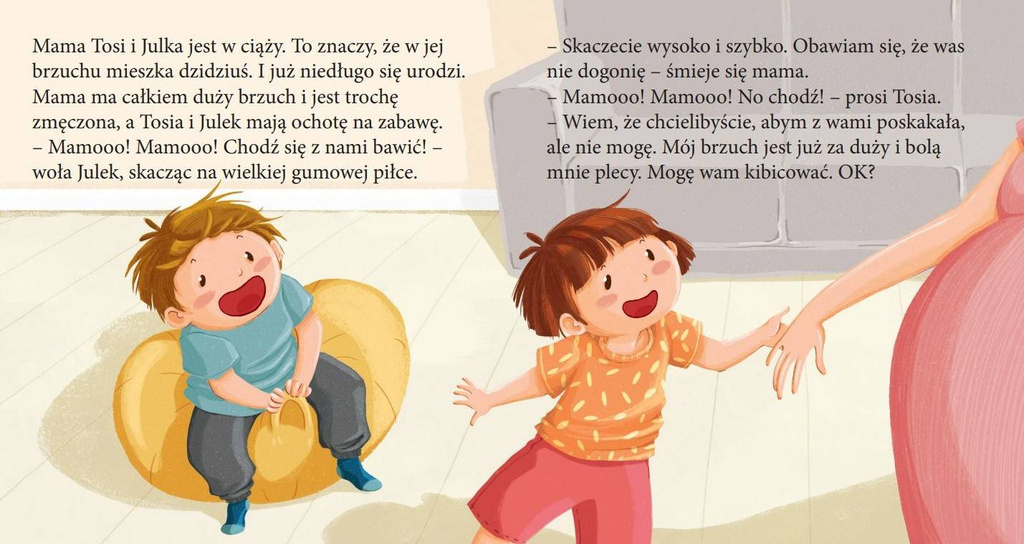 Tosia i Julek czekają na brata, M. Boćko-Mysiorska