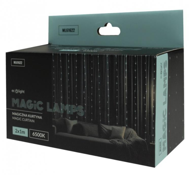 Magiczna kurtyna 200led 2mx1m 6500K,DC5V