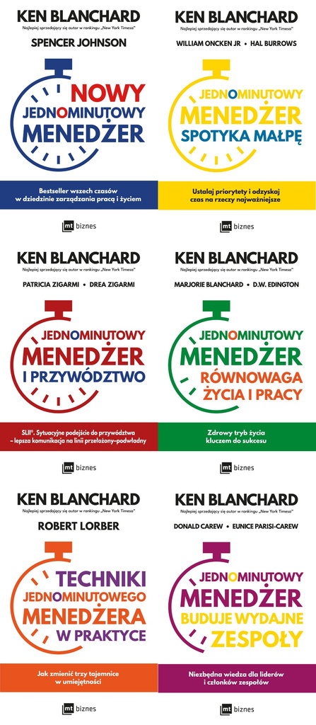 Jednominutowy Menedżer PAKIET 6, Ken Blanchard