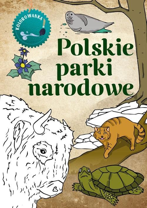 Kolorowanka. Polskie parki narodowe, Katarzyna Kopiec Sekieta