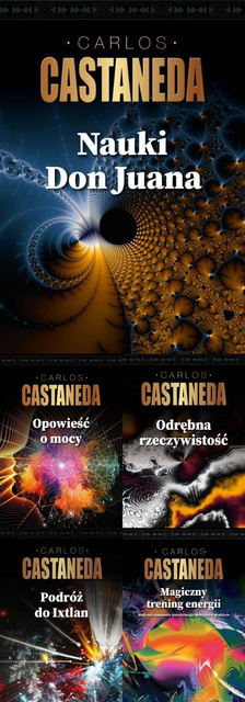 Nauki Don Juana PAKIET 5, Carlos Castaneda