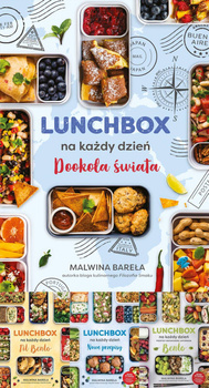 Lunchbox na każdy dzień. Dookoła świata + Lunchbox FIT BENTO + Lunchbox Nowe przepisy + Lunchbox Przepisy inspirowane japońskim bento, M. Bareła