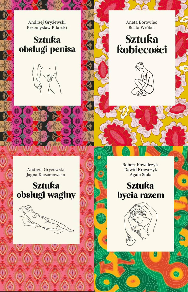 Sztuka bycia razem PAKIET 4 książek