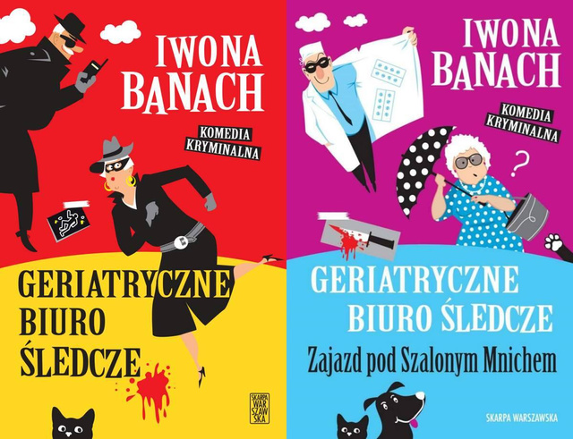 Geriatryczne biuro śledcze. Tom 1-2, Iwona Banach