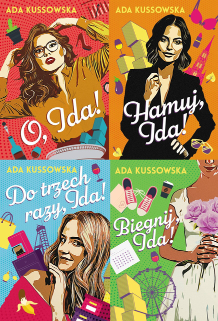 Cykl O, Ida! Tom 1-4, Ada Kussowska
