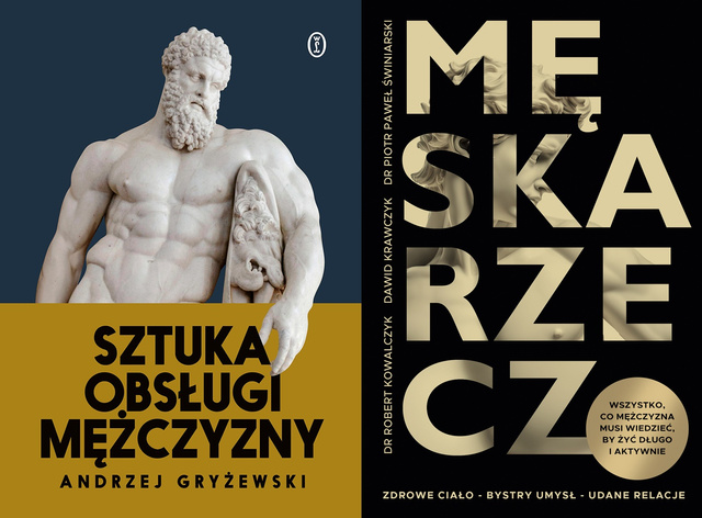 Męska rzecz + Sztuka obsługi mężczyzny
