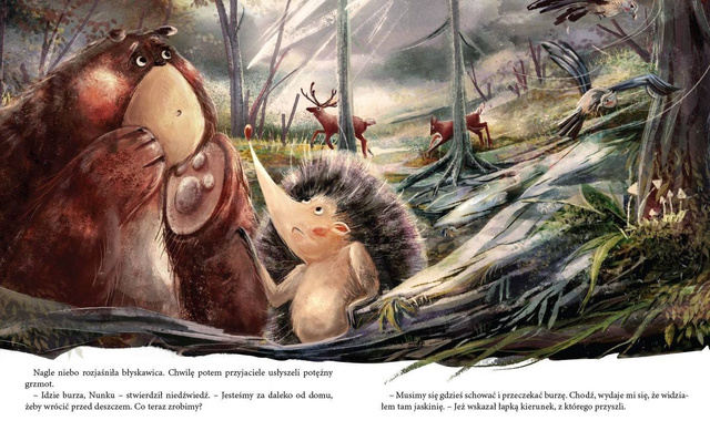 Niedźwiadek się boi, Monika Kamińska