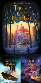 Tajemne Bractwo Pana Benedykta. Tom 1-3, Trenton Lee Stewart