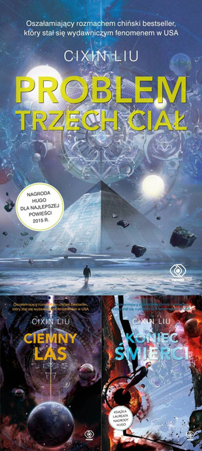 Problem trzech ciał + Ciemny las + Koniec śmierci, Cixin Liu