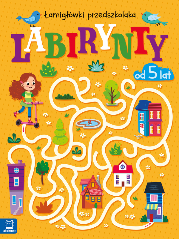 Labirynty. Łamigłówki przedszkolaka 5+, Beata Karlik