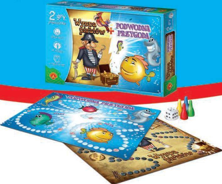 Wyspa piratów + Podwodna przygoda ALEX