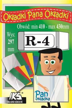 Okładka książkowa regulowana R4 (25szt) IKS