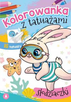 Kolorowanka z tatuażami. Słodziaczki