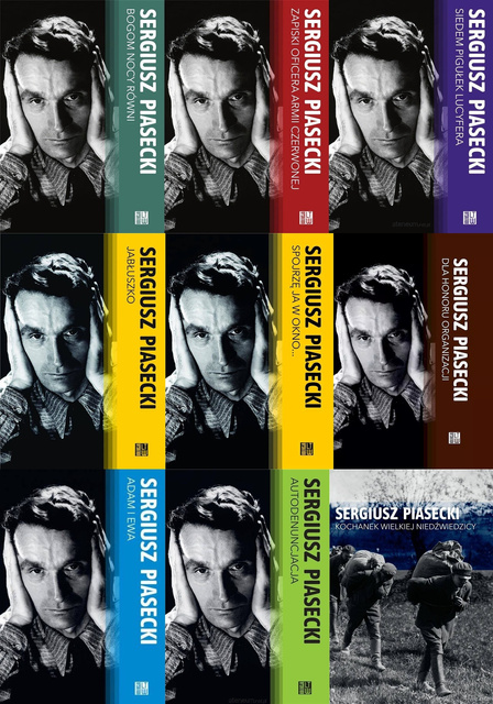 Sergiusz Piasecki PAKIET 9 książek