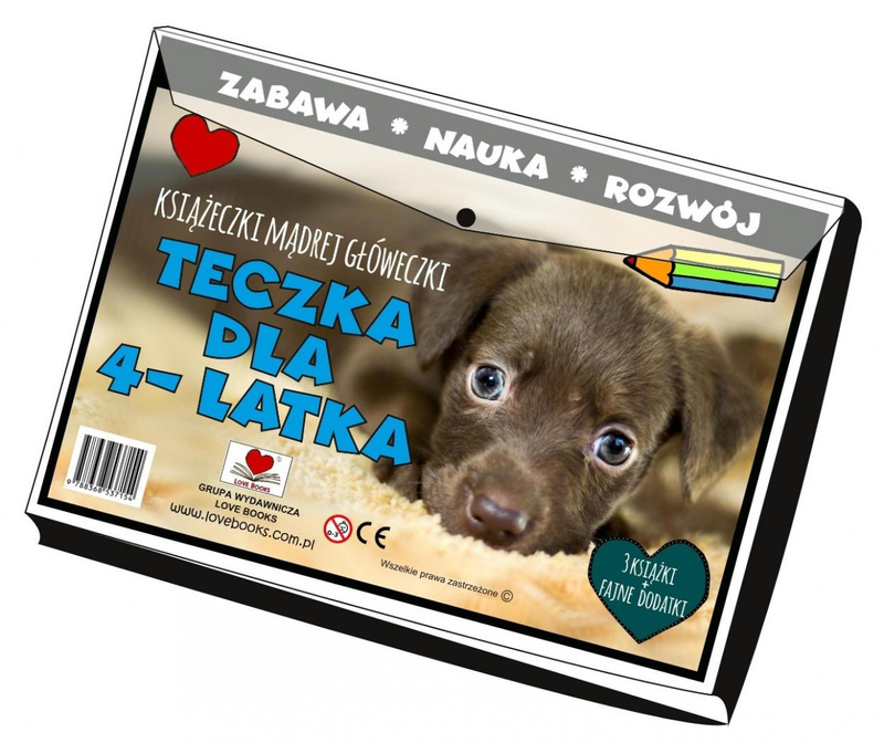 Teczka dla 4 latka. Książeczki mądrej główeczki, praca zbiorowa