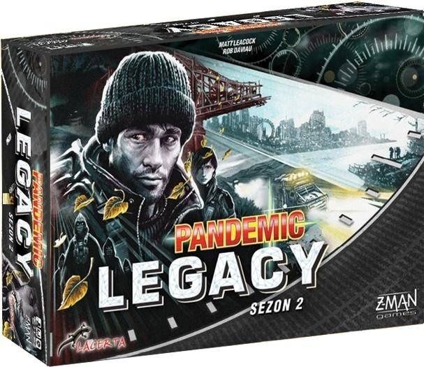 Pandemic Legacy - Edycja czarna LACERTA