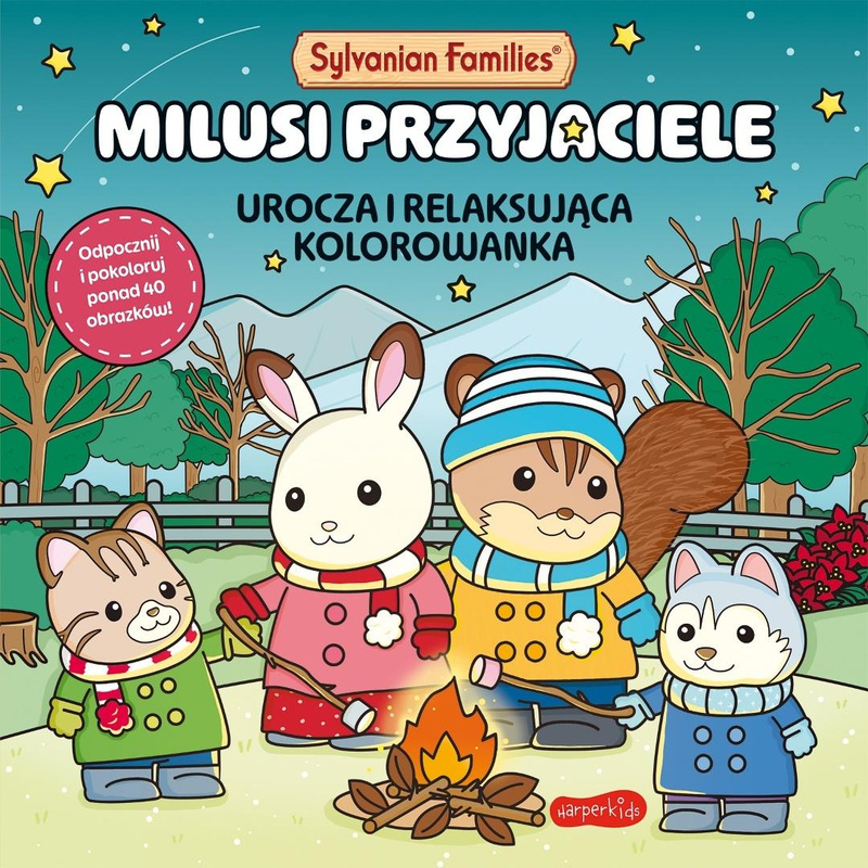 Sylvanian Families. Milusi przyjaciele kolorowanka, praca zbiorowa
