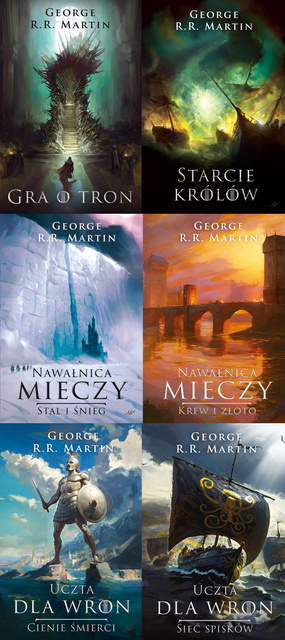 Pieśń Lodu i Ognia. Tom 1-6, George R.R. Martin