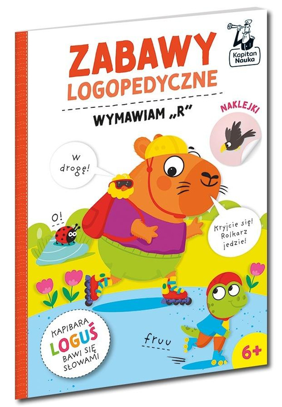 Kapitan Nauka. Zabawy logopedyczne. Wymawiam r, praca zbiorowa