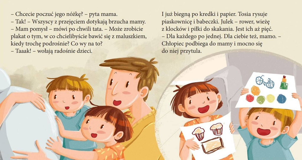 Tosia i Julek czekają na brata, M. Boćko-Mysiorska