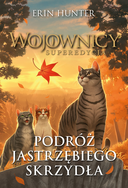 Podróż Jastrzębiego Skrzydła, Erin Hunter