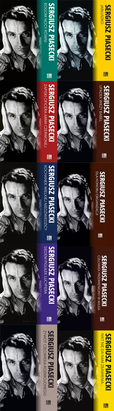 Sergiusz Piasecki PAKIET 10 książek /twarde okładki/