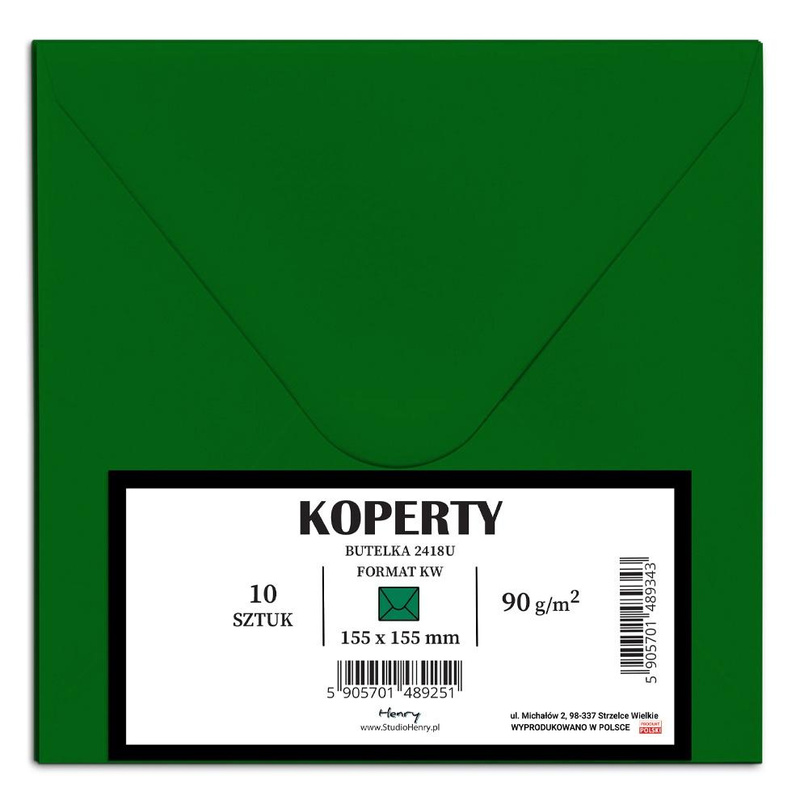 Koperty KW butelka 10szt