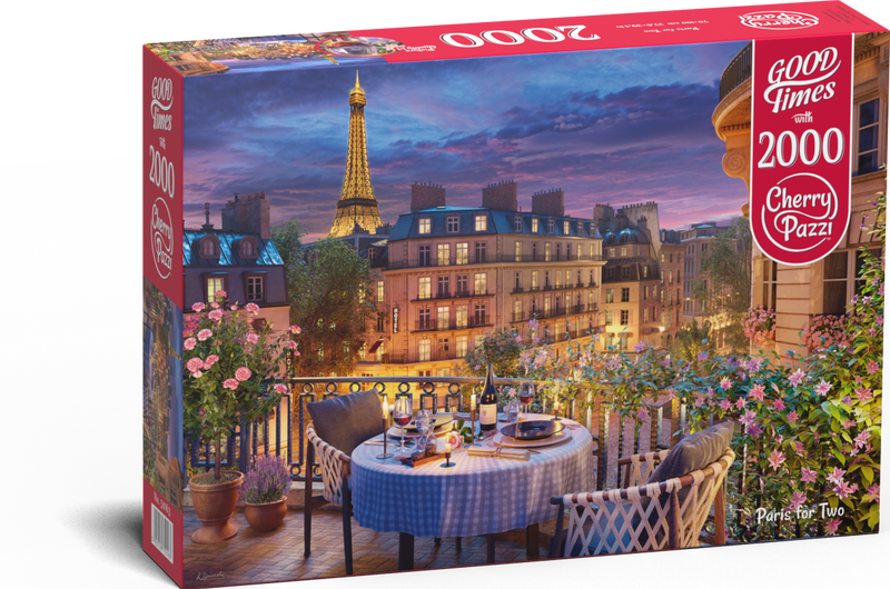 Puzzle 2000 CherryPazzi Paris for Two 50163